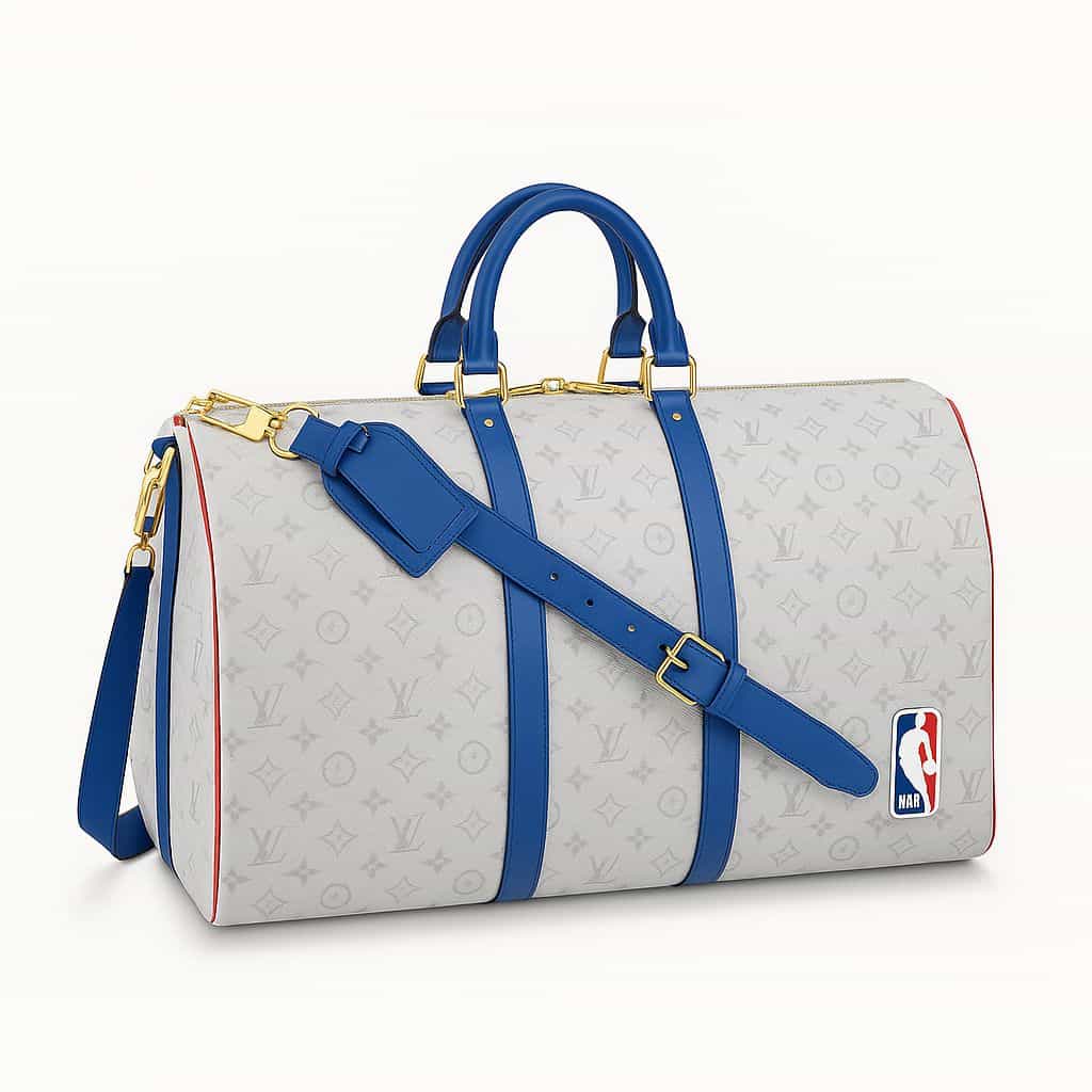 Bolso Louis Vuitton x Nba Monogram Keepall 55 Antartica