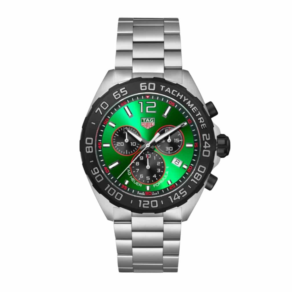 TAG Heuer Formula 1 Chronograph Green Dial ( Cod 56 )