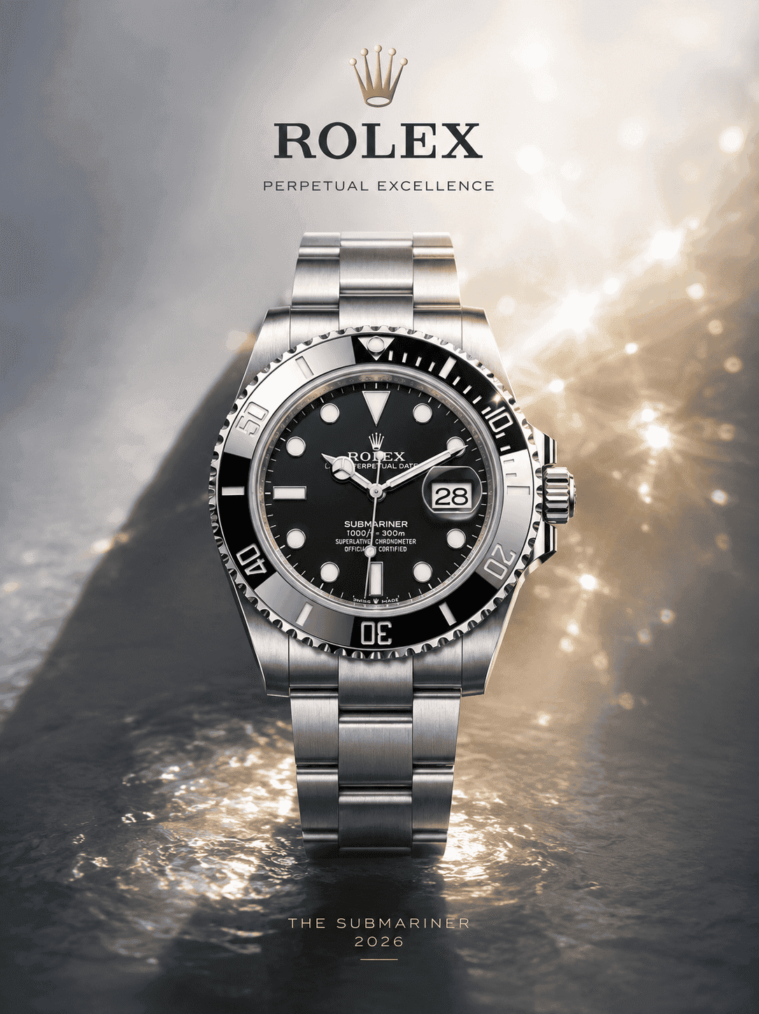 ROLEX SUBMARINER BLACK