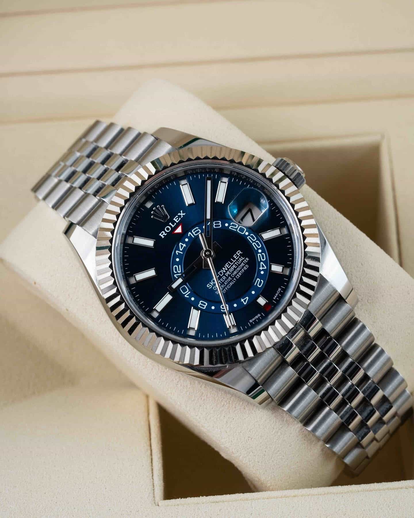 Rolex Sky Dweller Blue