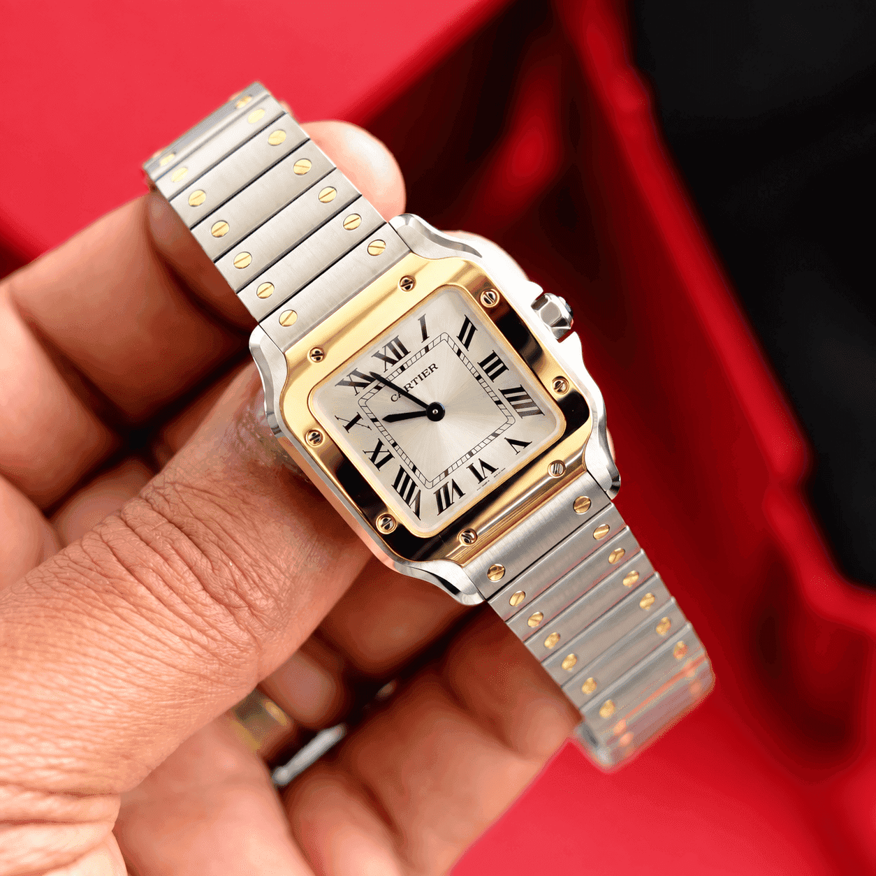 Cartier Santos Combinado