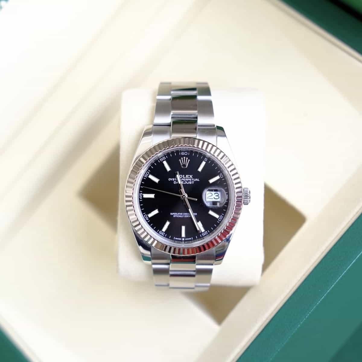 Rolex Datejust President Black