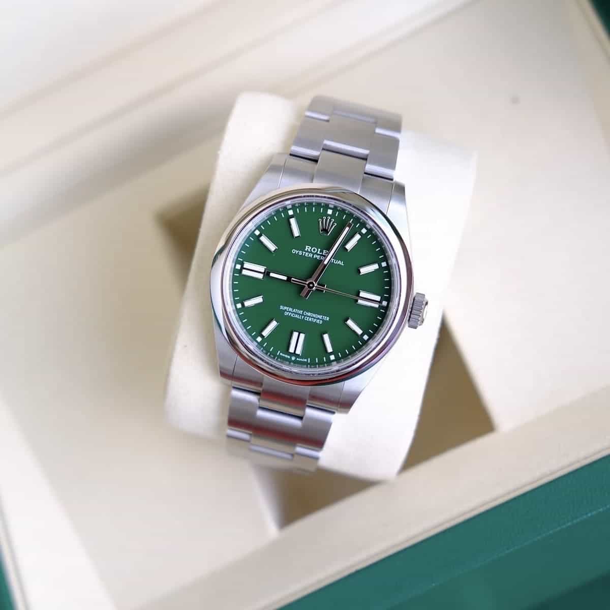 Rolex Oyster Perpetual Green
