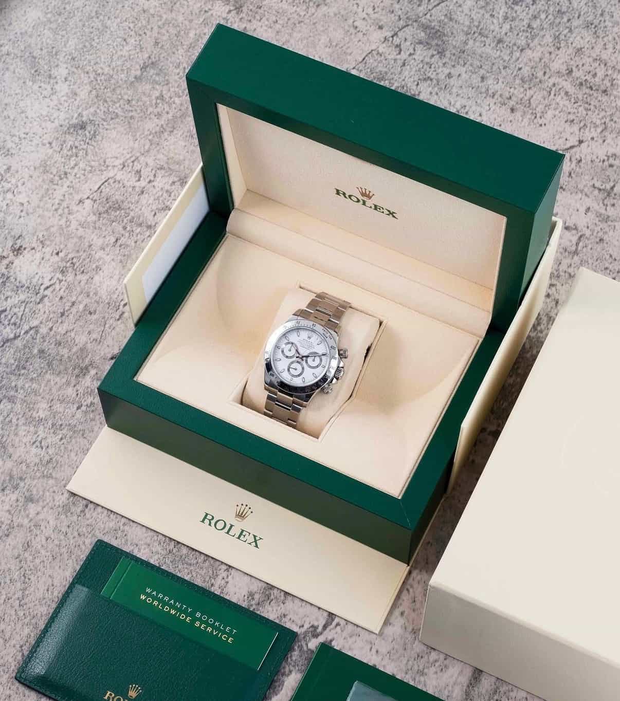 Rolex Daytona White Dial