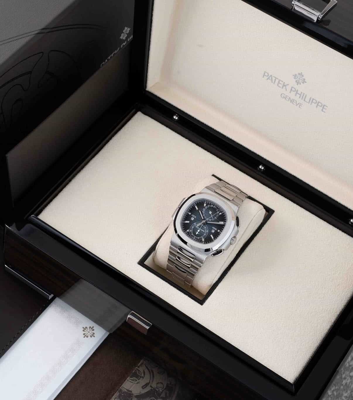 Patek Philippe Nautilus Blue Calendar